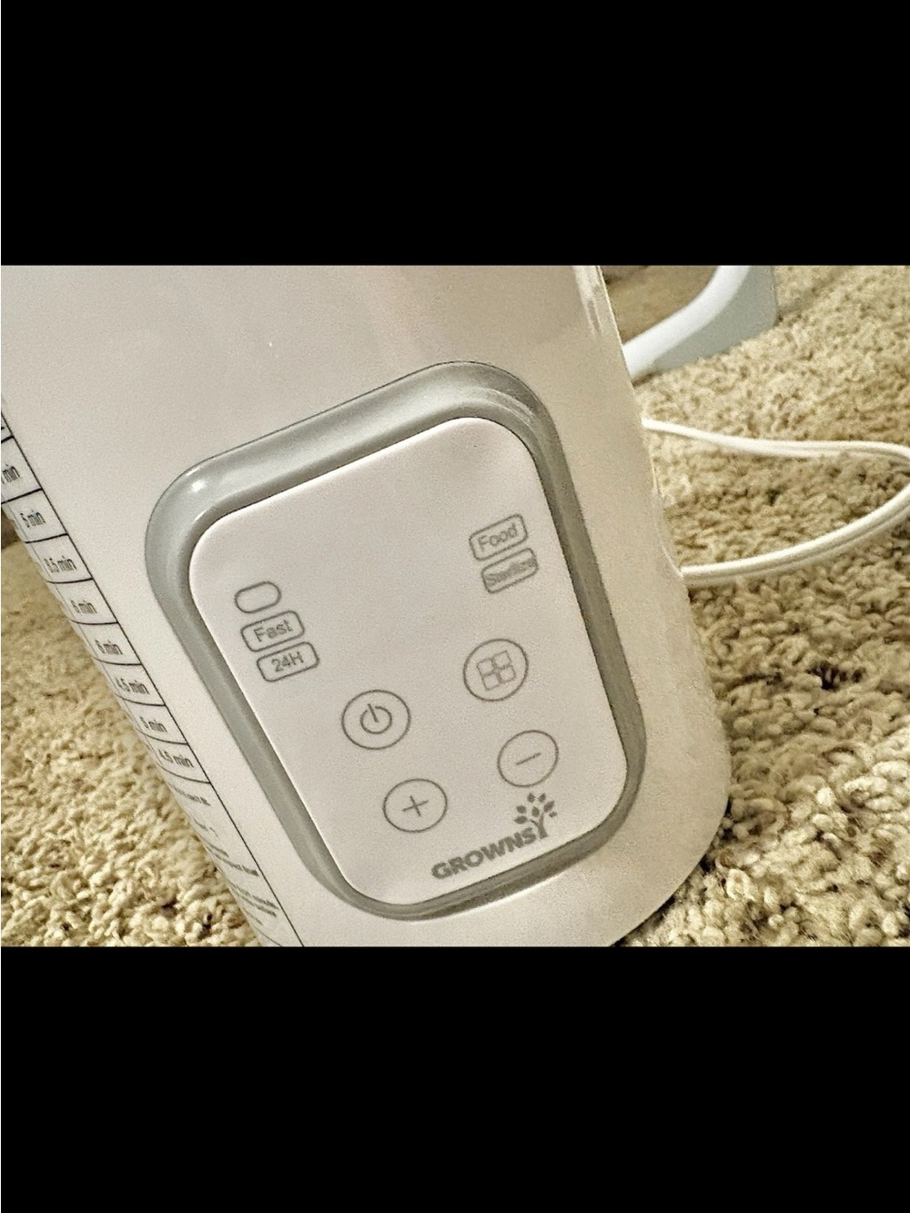 Set of 2 Grownsy Electric Bottle Warmer - White